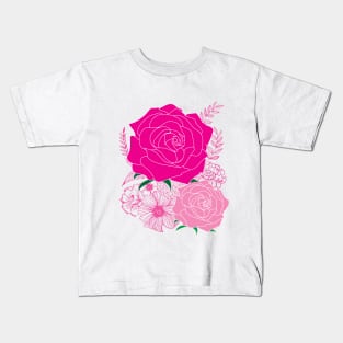 Flower fo rose Kids T-Shirt